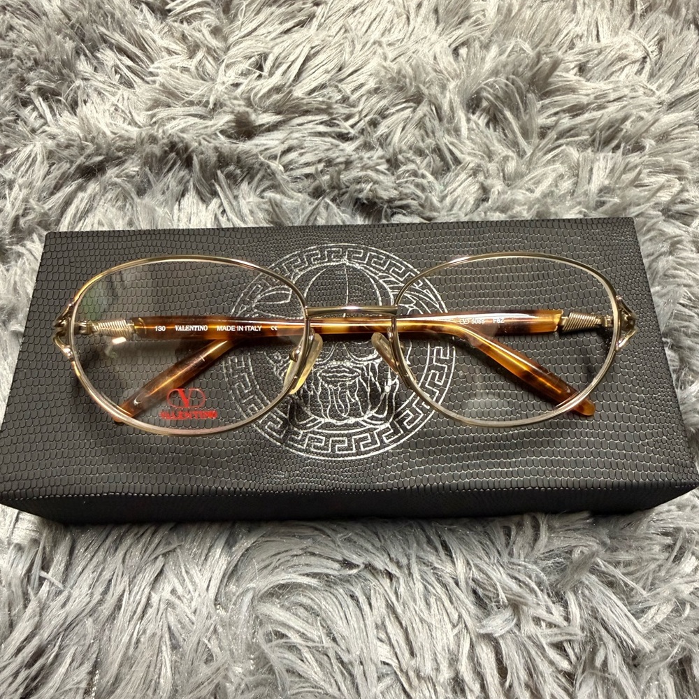 Vintage 1991 Valentino Eyeglass Frame New-Old Stock
